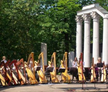 Dziecięcy zespół harfowy Wiktorska Harp Open